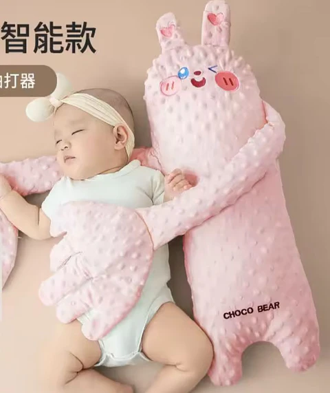 Muñeco Abrazador para Bebé con Palmadas Automáticas y Control Remoto