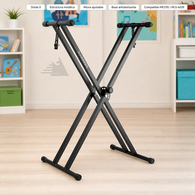 Organeta MK-2115 de 61 Teclas con Soporte Plegable para Piano 4