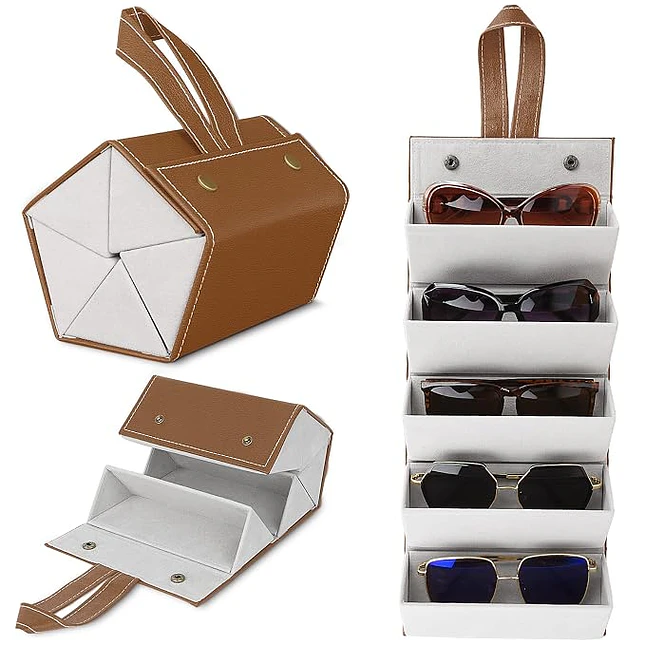 Bolso Organizador Plegable para Gafas de Viaje 2