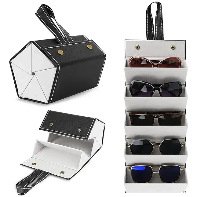 Bolso Organizador Plegable para Gafas de Viaje 3