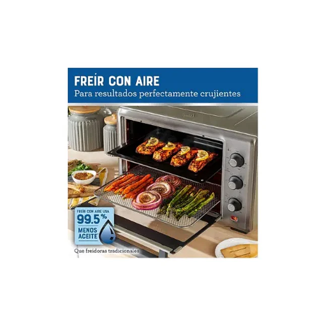 Horno Multifuncional 5 en 1 con Freidora de Aire de 35 Litros 5