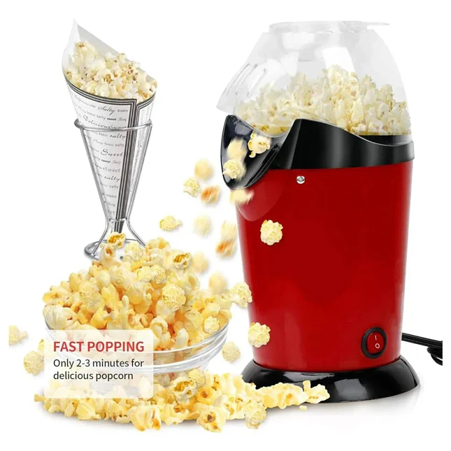 Máquina de Palomitas con Aire Caliente de 1200W y 300 ml 4