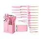 Set de Utensilios de Cocina de Silicona de 19 Piezas con Mangos de Madera - Miniatura 5