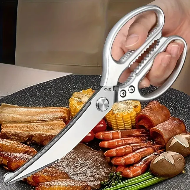 Tijeras de Cocina para Despresar y Cortar Carne de Alta Precisión 3