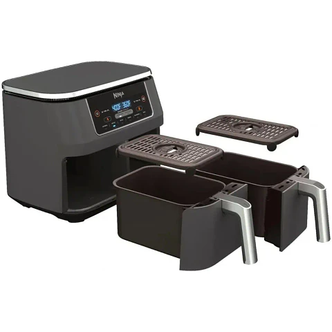 Freidora de Aire Ninja Foodi DualZone DZ201 de 7,5 Litros con 2 Cestas Independientes