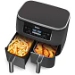 Freidora de Aire Ninja Foodi DualZone DZ201 de 7,5 Litros con 2 Cestas Independientes - Miniatura 4