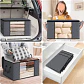 Set x2 Cajas Organizadoras Plegables con Ventana Frontal y Cierre de Cremallera - Miniatura 6