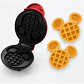 Mini Waflera Eléctrica Multifuncional con Placas Antiadherentes de 350W - Miniatura 2