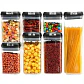 Set de 7 Contenedores Herméticos para Granos y Alimentos Secos - Miniatura 1