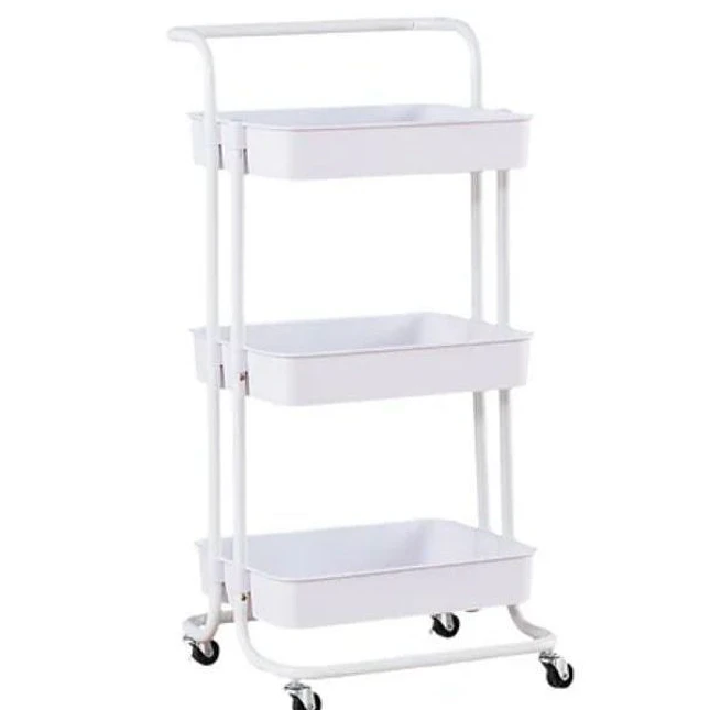 Carrito Utilitario Rodante de 4 Niveles – Organizador Multifuncional 2
