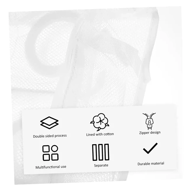 Bolsa de Lavado para Calzado con Compartimentos y Espuma Protectora 2