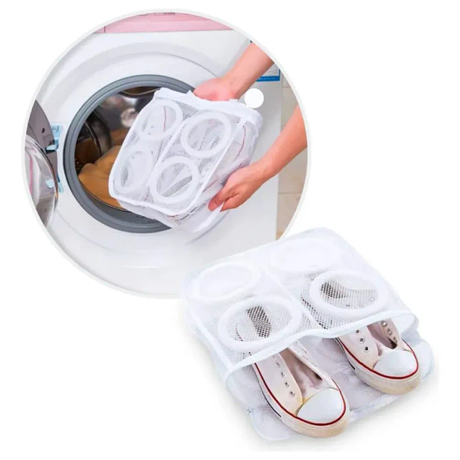 Bolsa de Lavado para Calzado con Compartimentos y Espuma Protectora 1