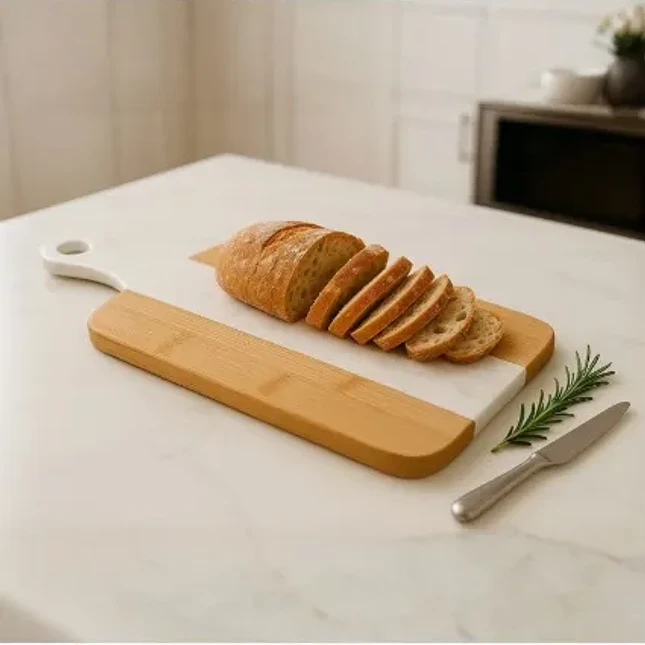 Tabla para Quesos y Charcutería con Accesorios de Madera SK-9591 2