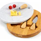 Tabla Circular para Quesos y Embutidos con Accesorios para Servir - Miniatura 1