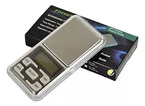 Gramera Digital de Bolsillo de Precisión 0.01 g con Capacidad de 200 g