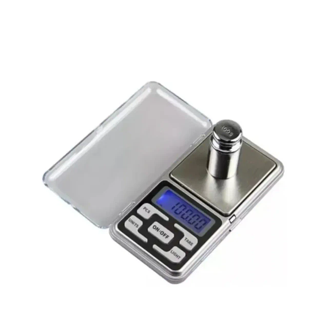 Gramera Digital de Bolsillo de Precisión 0.01 g con Capacidad de 200 g 1