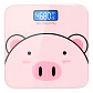 Báscula Digital Recargable con Diseño de Cerdito y Capacidad de 180 kg - Miniatura 1