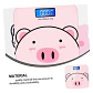 Báscula Digital Recargable con Diseño de Cerdito y Capacidad de 180 kg - Miniatura 2
