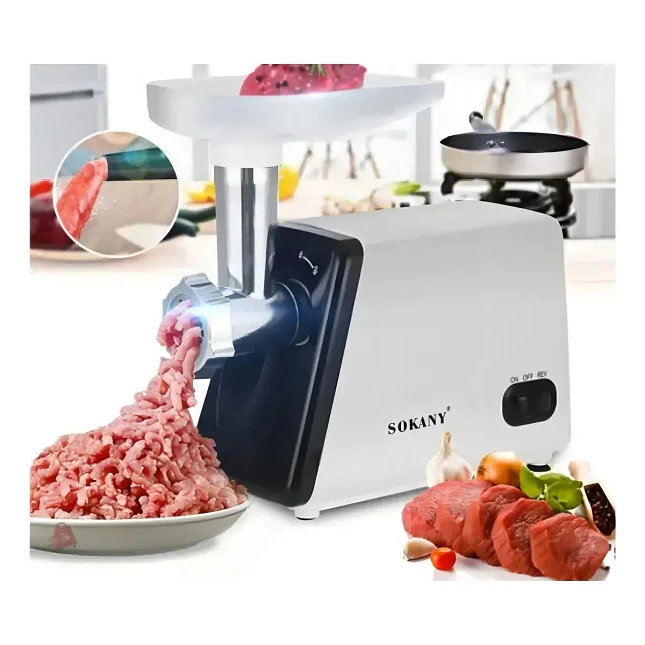 Procesador de Alimentos Sokany Home SK-7020 400W con Licuadora 2L 3