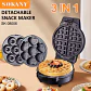Máquina para Snacks Pancakes y Mini Donas 600W Multifunción - Miniatura 5