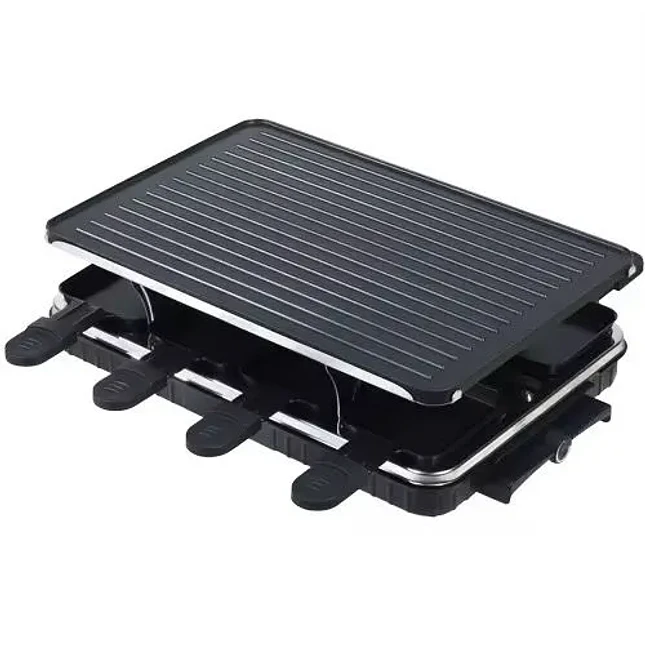 Plancha Eléctrica Multifuncional Sokany 1600W con Parrilla y Bandejas 3