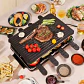 Plancha Eléctrica Multifuncional Sokany 1600W con Parrilla y Bandejas - Miniatura 4