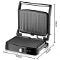 Parrilla Eléctrica Sokany 1100W Multifuncional con Doble Calefacción - Miniatura 2
