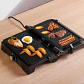 Parrilla Eléctrica Sokany 1100W Multifuncional con Doble Calefacción - Miniatura 3