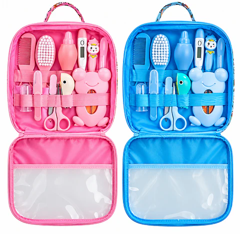 Kit de Higiene para Bebé + Pulidor con Accesorios de Cuidado y Estuche