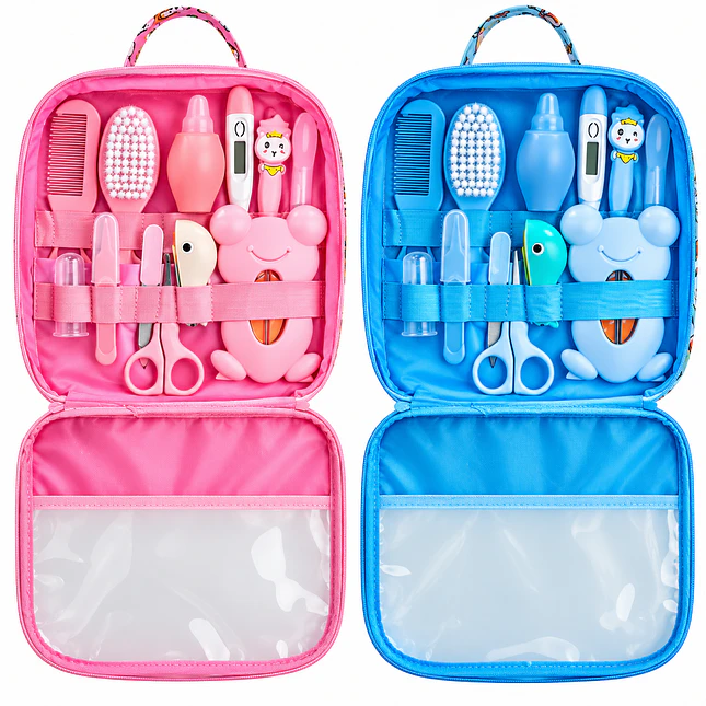 Kit de Higiene para Bebé + Pulidor con Accesorios de Cuidado y Estuche 1