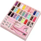 Kit de Botones a Presión Sin Coser para Ropa, Bolsos y Manualidades - Miniatura 1