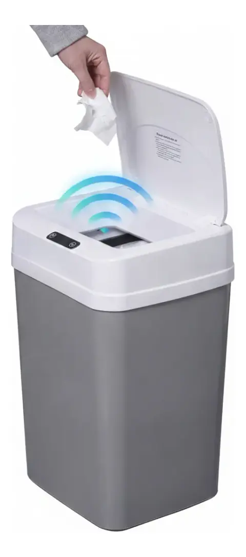 Caneca de Basura Automática con Sensor 13 Litros