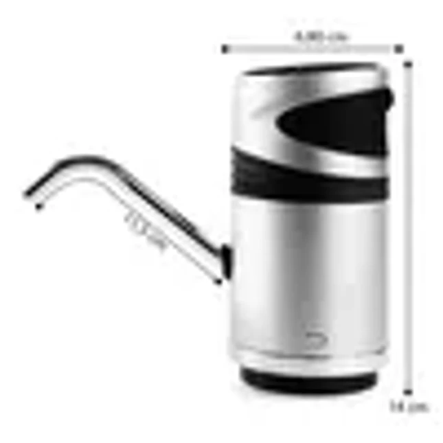 Dispensador de Agua Digital Metálico Recargable 2