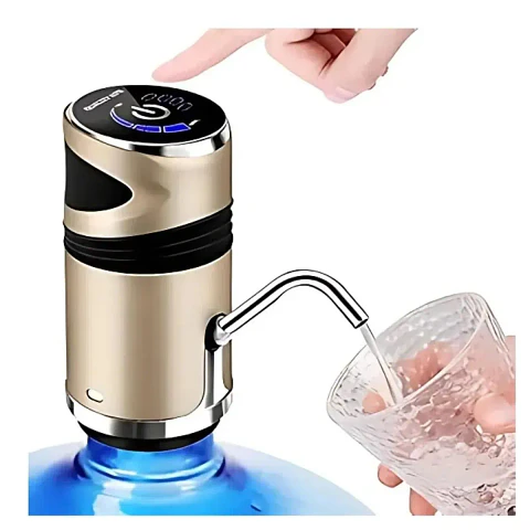 Dispensador de Agua Digital Metálico Recargable