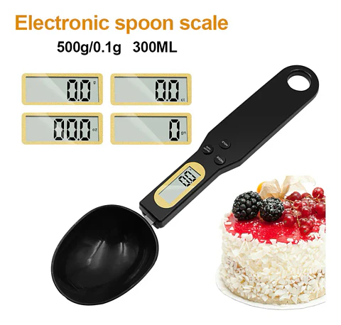 Cuchara Gramera Digital de Precisión para Cocina y Repostería