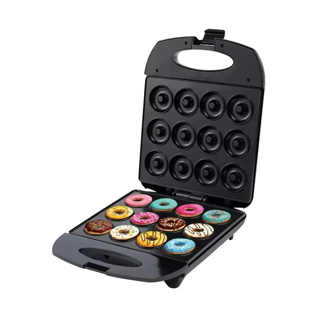Máquina Mini Donas Sokany de 12 Puestos con Recubrimiento Antiadherente 3