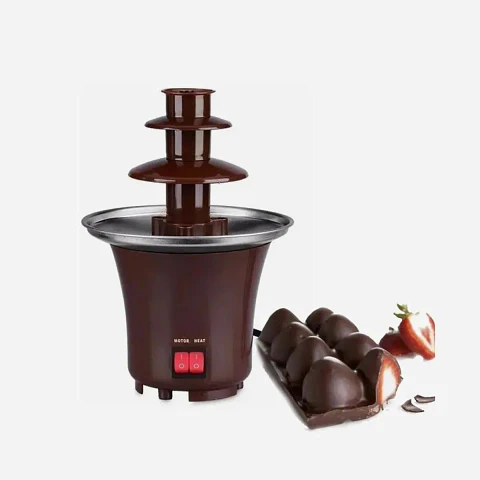 Fuente Chocolatera Eléctrica de Varios Niveles para Fiestas y Eventos