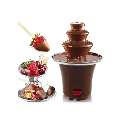 Fuente Chocolatera Eléctrica de Varios Niveles para Fiestas y Eventos