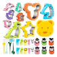 Set de Cortadores para Sándwiches, Frutas y Snacks con Accesorios para Loncheras - Miniatura 1