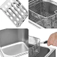 Freidora Eléctrica 6 Litros 2500W en Acero Inoxidable - Miniatura 4