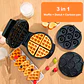 Máquina para Snacks Pancakes y Mini Donas 600W Multifunción - Miniatura 4