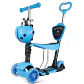 Patineta Scooter Monopatín 5 en 1 Mariquita con Luces LED - Miniatura 3