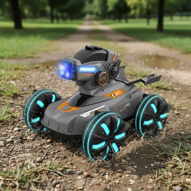 Carro Control Remoto Lanzador de Hidrogel con Batería Recargable 5