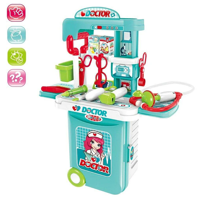 Juguete Maleta de Doctor 3 en 1 con Accesorios 1