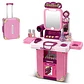 Juguete Maleta de Belleza 2 en 1 con Tocador, Luces y Sonido - Miniatura 2