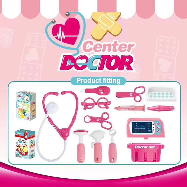 Juego Maleta de Doctora 3 en 1 con Más de 20 Accesorios 3