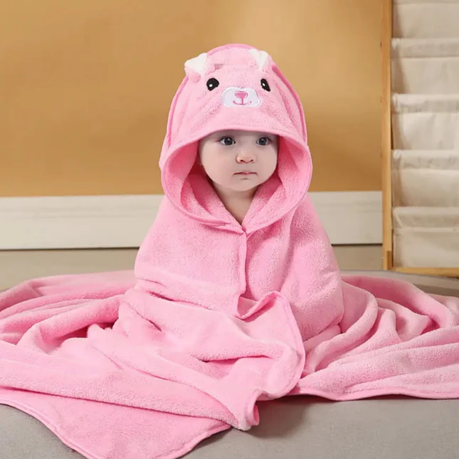 Toalla de Baño Infantil con Capucha Cklass Varios Diseños 6