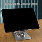 Soporte Metálico para Tablet o iPad Giratorio 360° Ajustable - Miniatura 4