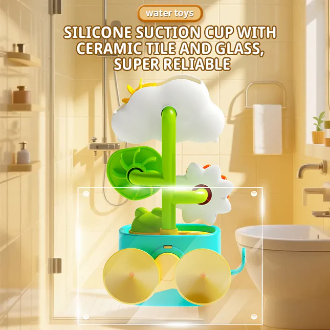 Juguete de Baño para Bebé Cloud & Lotus con Cascada de Agua 2