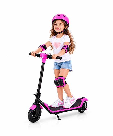 Patineta Eléctrica Plegable para Niños con 3 Modos de Velocidad